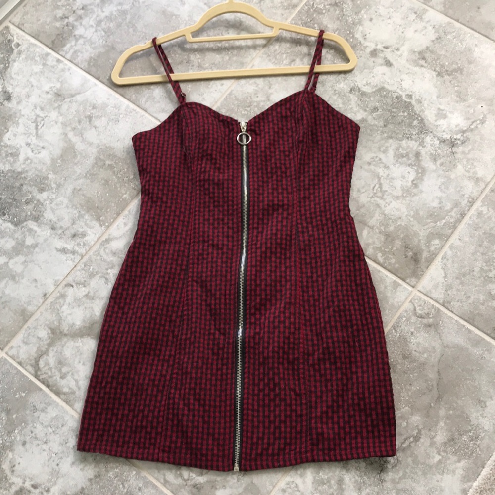 Black and red checkered dress!